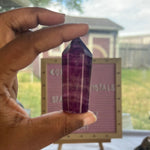 Purple Fluorite cylinder