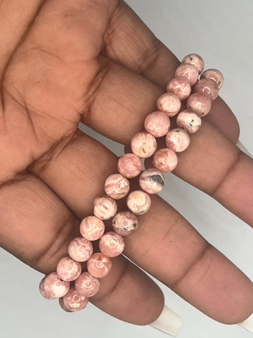 Rhodocrosite bracelet