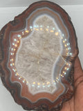 Carnelian slab