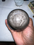 Silver Obsidian sphere