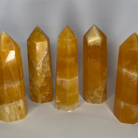 Orange Calcite tower