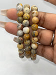 Crazy Lace Agate bracelet