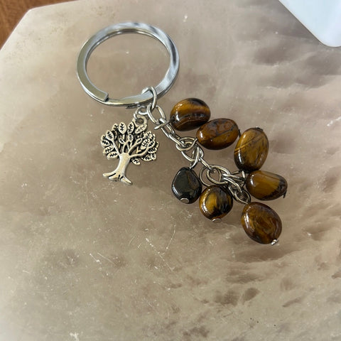 Tigers Eye Keychain