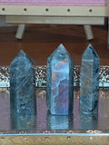 Purple Flash Labradorite tower