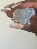 Opalite elephant mini