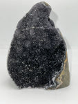 Black Amethyst cluster