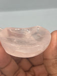 Rose Quartz moon bowl