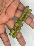 Prehnite bracelet