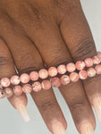 Rhodocrosite bracelet