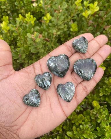 Seraphinite heart